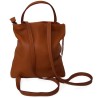 Mochila Abril de piel con tachas  Corzo Artesanía