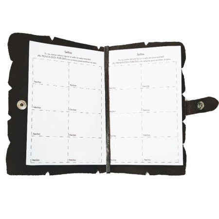 Leather Pilgrim Credential Cover | Corzo Artesanía