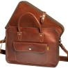 Leather Laptop Briefcase with Removable Sleeve | Corzo