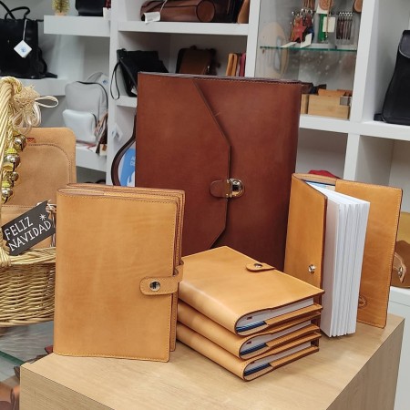 Funda de piel para agendas