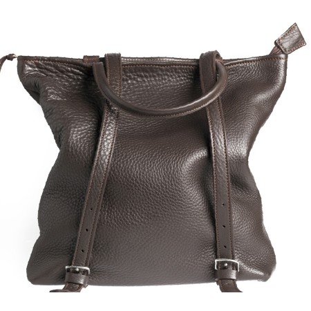 Mochila de piel animal print