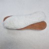 Plantillas de Lana Natural con Cuero Vegetal | Calidez y Confort para