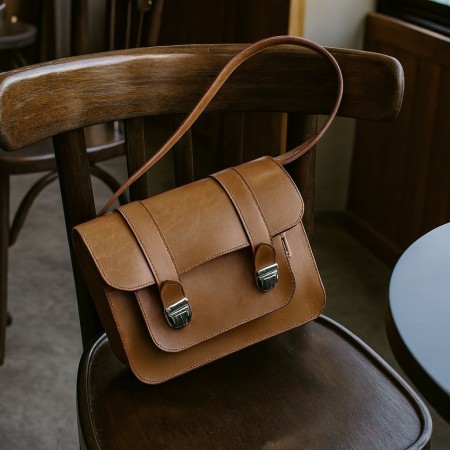 Vintage – Bolso Maletín de Piel Artesanal | Hecho en Galicia