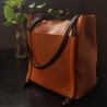Bolso Shopper Grande de Pel Soul | Corzo Artesanía