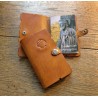 Funda Credencial Peregrino de Pel | Corzo Artesanía
