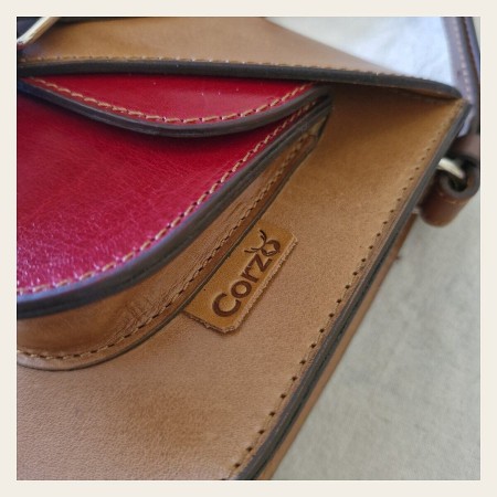 Bolso bandoleira de pel Paseo | Corzo