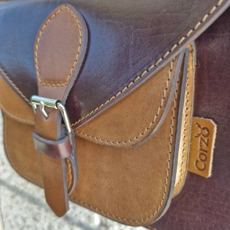 Paseo small leather crossbody bag | Corzo