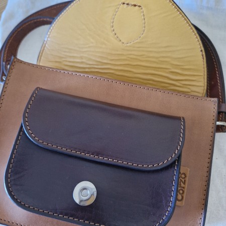 Bolso bandoleira de pel Paseo | Corzo