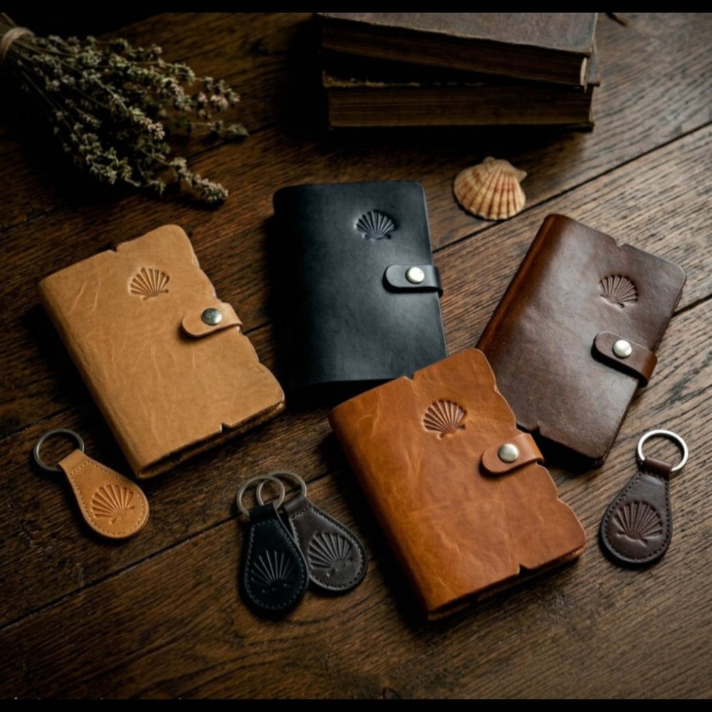 Funda Credencial Peregrino de Pel | Corzo Artesanía