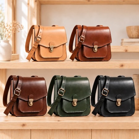 Bolso de piel Ezaro - Corzo