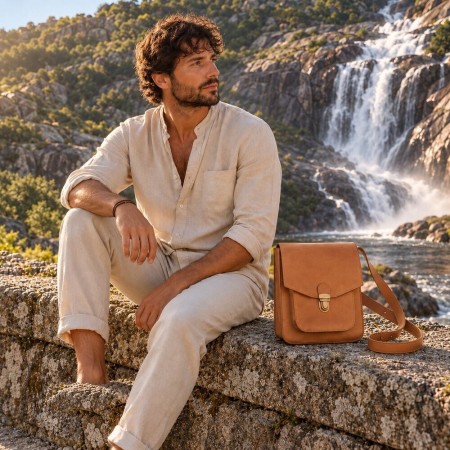 Bolso de piel Ezaro - Corzo