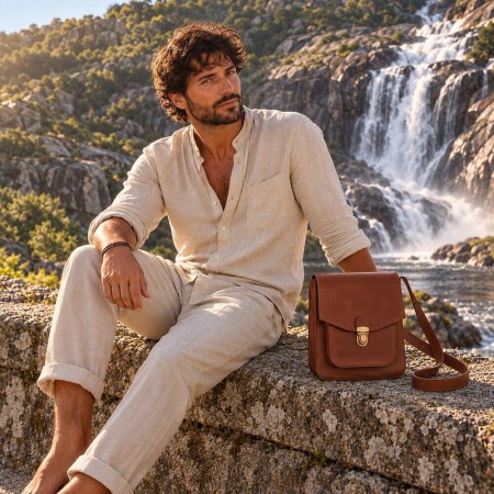 Bolso de pel Ezaro - Corzo