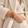 Volta leather cuff bracelet | Corzo Artesanía